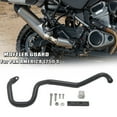 thumbnail image 2 of AOOOWER Black Exhaust Muffler Pipe Shield Cover Heel Guard for Pan America 1250 ADV, 2 of 7