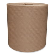Morcon Paper 400RY 1-Ply 8 in. x 800 ft. Y-Notch Morsoft Controlled Towels - Kraft (6/Carton)