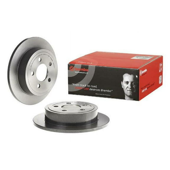 Brembo 08.A636.11 BRAKE ROTORS Fits select: 2004-2005,2007 JEEP LIBERTY SPORT