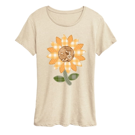 Instant Message - Sunflower Patch Short Sleeve Graphic T-Shirt