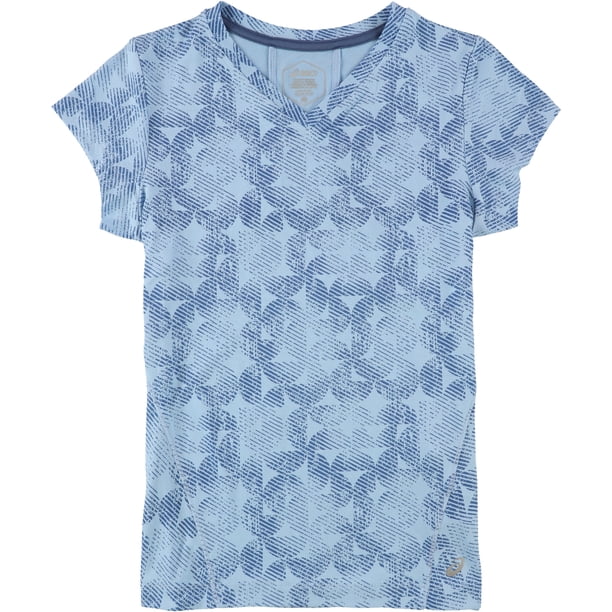 Camiseta gráfica con cuello en V Asics para mujer Speed 456 XL