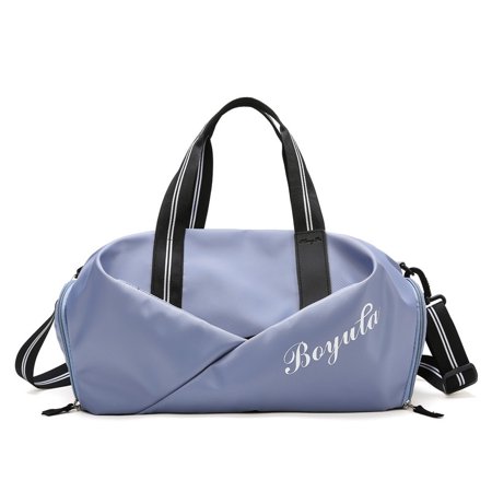 

Toyella Sports gym bag women s wet and dry shoes Blue