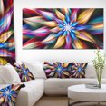 thumbnail image 1 of Exotic Multi Color Flower Petals - Floral Canvas Art Print, 1 of 3