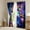 Blue Green Orange, variant on YST Highland Cattle Curtains for Kids Boys Girls Purple Galaxy Blackout Curtains, Blue Butterfly Curtains & Drapes Kawaii Cow Bull Bedroom Curtains, Univers Glitter Stars Window Treatments