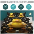 thumbnail image 6 of Q-version Funny Little Yellow Duck Bedding Set with Zipper Closure for Girls & Boys, 6 of 6