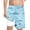 94Light Blue169, variant on Boy's Swim Trunks With Compression Liner Cartoon Fish Print Swimming Shorts Lace Up High Waisted Loose Casual Swimwear Swimming Training Cozy Swim Wear