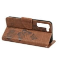 thumbnail image 4 of Feishell Wallet Case for Samsung Galaxy S21 FE 5G,Retro PU Leather Butterfly Embossed Pattern Full Protection Anti-Scratch Magnetic Clasp Flip Holder Card Slots & Cash Pocket Phone Cover,Brown, 4 of 6