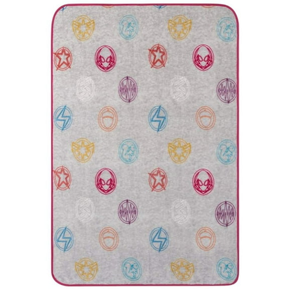 Marvel Rising Secret Warrior Plush Throw Blanket, Super Soft 46X60