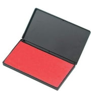 Charles Leonard Foam Ink Pad 2-3/4" x 4-1/4" Nontoxic Reinkable Red 92230