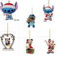 thumbnail image 2 of Decoración de PVC 2D de dibujos animados de Disney, Stitch, Mickey Mouse, mochila para niños, colgante, adornos de coche de dibujos animados, adornos colgantes de Navidad, 2 of 4