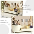 thumbnail image 4 of CHICHUMID Organizador De Para Cosméticos Y Brochas Beige Con Giratorio Y Espacio Amplio, 4 of 8