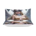 thumbnail image 3 of Digimon Anime Home Bed 3-piece Set, Classic Japanese Anime Polyester Wash Student Dormitory Set, 3 of 5