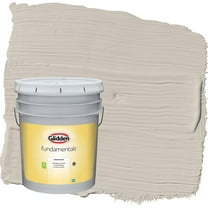 Glidden Fundamentals Intuitive / Beige Semi-Gloss Interior Paint, 5 Gallon