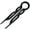 Black, variant on Miles Kimball Set of 10 Magic Grip Hair Pins - Black