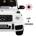 thumbnail image 2 of Camioneta Montable Eléctrico JOYKOO Mercedes-Benz G63 AMG 12v Blanco, 2 of 7