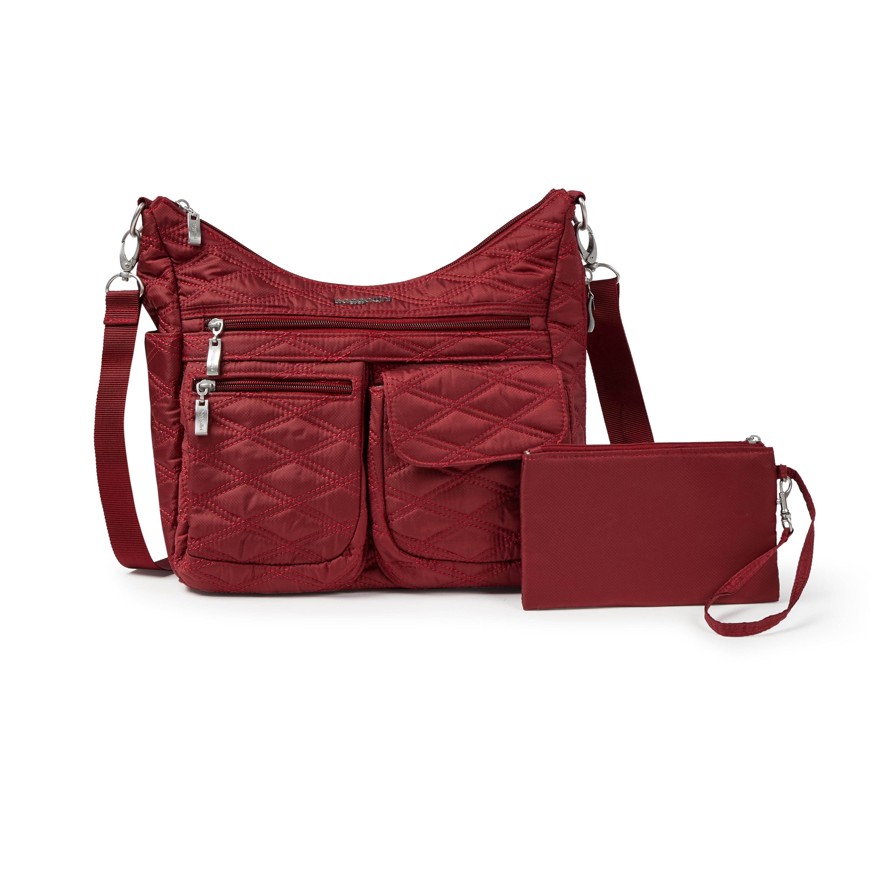 Borsa A Tracolla Baggallini Everywhere Bagg In Nylon Leggero - Impermeabile Con Protezione RFID, Adatta A Bagaglio A Mano - 5