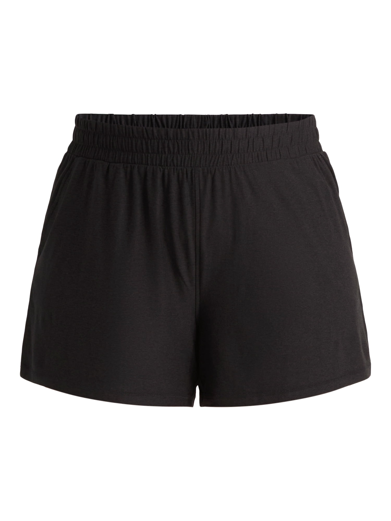 Athletic Works Women's and Women’s Plus ButterCore Soft Performance Gym Shorts, Available in 1, 2 and 5-Pack, Sizes XS-4X