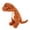Orange, variant on 23CM Dinosaur Dog Chew Toy Wear Resist Dogs Squeak Interactive Toy Multi Purpose Soft Plush Dinosaur Chew Toys For Small To Large Breeds (Orange)
