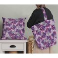 thumbnail image 5 of Soimoi Gray polyester Crepe Fabric Flower Watercolor Print Sewing Fabric BTY 52 Inch Wide, 5 of 5