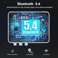 thumbnail image 6 of Bluetooth Audio Adapter, Bluetooth 5.4 Transmitter Receiver Support U Disk, TF Cards, Optical/RCA/Aux, LED Display, Bluetooth Receiver for TV, Home Stereo, Adapter, 6 of 8