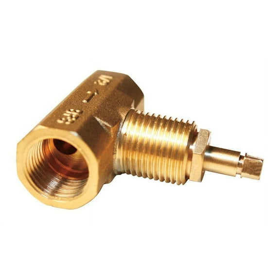 Blue Flame  0.5 in. Brass  Straight Valve Body