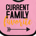 thumbnail image 4 of Inktastic Current Family Favorite Boys or Girls Baby Bib, 4 of 4