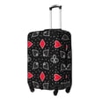 thumbnail image 2 of Daiia Card Suits Luggage Cover, Thickened Washable Travel Luggage Covers, Elastic Unique Baggage Covers for 18-20 inch Luggage-Large, 2 of 9