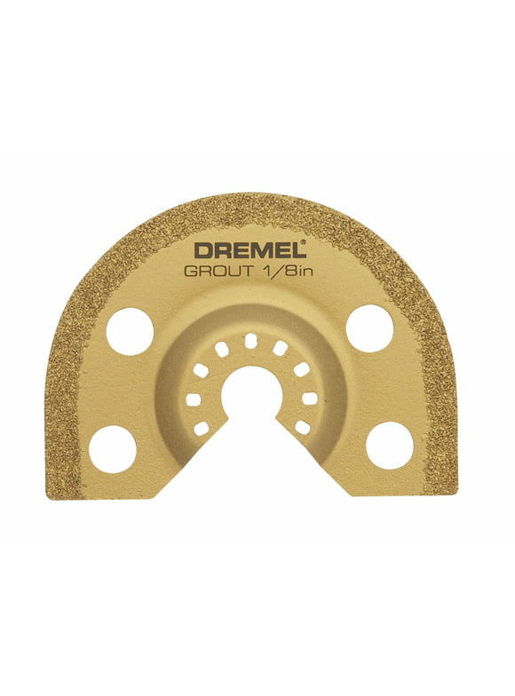 Dremel MM500 1/8" Oscillating Multitool Blade for Grout Removal, Fast Cutting Carbide Accessory