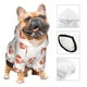thumbnail image 3 of Fotbe Orange Fox Sudadera con Estampado para Perros Pequeños – Suéter con Capucha para Mascotas, Tela Suave de Forro Polar con Bolsillo-X-Small, 3 of 7