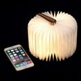 thumbnail image 5 of Lámpara LED de madera para libros, plegable y magnética, recargable por USB, decorativa., 5 of 5
