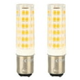 thumbnail image 2 of Bombilla LED de luz cálida, 2 bombillas LED BA15D, bombilla LED de base de bayoneta BD, tecnología avanzada, 2 of 12