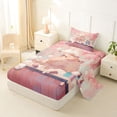 thumbnail image 2 of Erosebridal Cute Capybara Kid Twin Sheet Sets, Blossoms Floral Bedding, 3 Pieces, 2 of 5