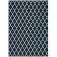 thumbnail image 1 of Hometrends Brussels Blue Polyester Area Rug, 1 of 8