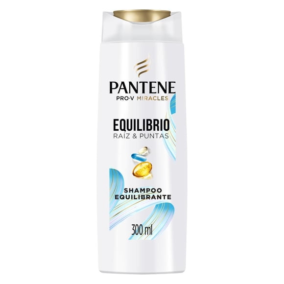 Shampoo Equilibrante Pantene Pro-V Miracles Equilibrio Raíz y Puntas 300 ml