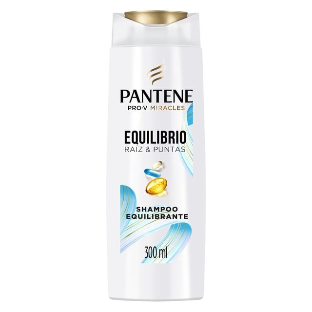 Shampoo Equilibrante Pantene Pro-V Miracles Equilibrio Raíz y Puntas 300 ml