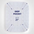 thumbnail image 6 of King Cotton Mattress Topper, Ultra Fluffy Soft Mattress Pad Pillowtop Cooling Mattress Cover Fits 8-21 inch Deep Pocket,, 6 of 6