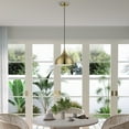thumbnail image 4 of 40982-01 Livex Lighting Amador - 1 Light Pendant In Transitional Style-13.5 Inches Tall and 10 Inches Wide     -Traditional Installation, 4 of 8
