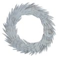 thumbnail image 1 of Corona Vickerman de 61 cm, color blanco lavado con forma de palma, color natural, 1 of 4