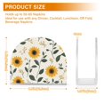 thumbnail image 4 of Yayeee Napkin Holder for Table Kitchen Paper Tissue Organization, Sunflower Pattern, 4 of 8