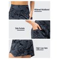 thumbnail image 3 of TFixol Pantalones cortos deportivos para mujer con bolsillos, pantalones cortos de cintura alta para correr, 3 of 8