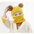 thumbnail image 3 of Winter Hat Scarf Set, Unisex Infant Toddler Kids Hat Scarfgrey, 3 of 4
