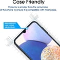 thumbnail image 6 of TECH CIRCLE 3 Pack for Samsung Galaxy A14 5G Screen Protector, Tempered Glass HD Clear 9H Hardness Protector Film for Galaxy A14, Anti Scratch Bubble Free Easy Installation Case Friendly,Clear, 6 of 7