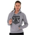 thumbnail image 4 of Defend Freedom Skull Crossbones 2A Unisex Plus Size Hoodie Brisco Brands 4X, 4 of 6