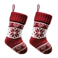 thumbnail image 2 of Clearance Under $1.89 Large Christmas Stocking Set for Holiday Gift Filling and Fireplace Decoration, 2 of 4