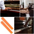 thumbnail image 3 of PBPBOX Piano Tuning Wedge Orange Rubber Accessories for Instruments 2Pcs, 3 of 8