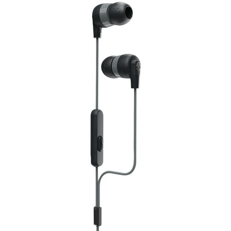 Skullcandy S2IQW-M448 Ink'd+ Wireless In-Ear Earbuds with Microphone (Black)