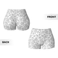 thumbnail image 5 of Qekee Snake Women Workout Shorts, Sports shorts, Scrunch Butt Lifting Gym Shorts, Breathable Soft - Medium, 5 of 9