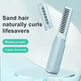 thumbnail image 4 of Rechargeable Mini Hair Straightener, 3 Adjustable Temperature, 2000mAh, Anti Scald, Type C Cordless, All Hair Types with Large Capacity Battery, Quick Heating Energy Efficient, 4 of 7