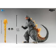 Hiya Toys Exquisite Basic Series None Scale 7 Inch Godzilla 2000 Heat Ray Godzilla Action Figure
