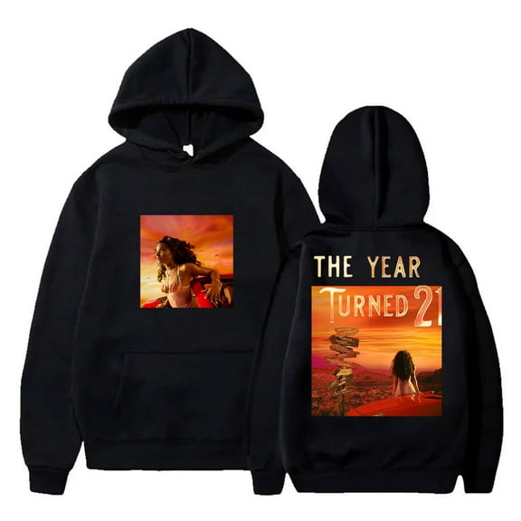 Ayra Starr The Year I Turned 21 Merch Hoodies Winter Women Men Fashion Casual Hooded Sweatshirts Streetwear